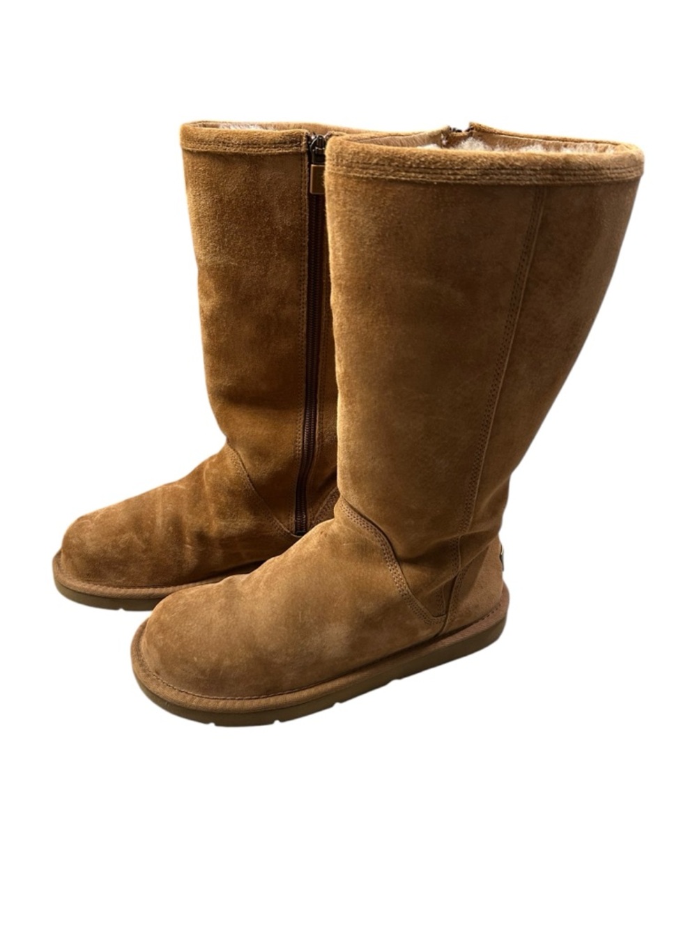 UGG Australia Women’s Leather Sheepskin Sheerling Lined Boots 7‎ S/N 1890